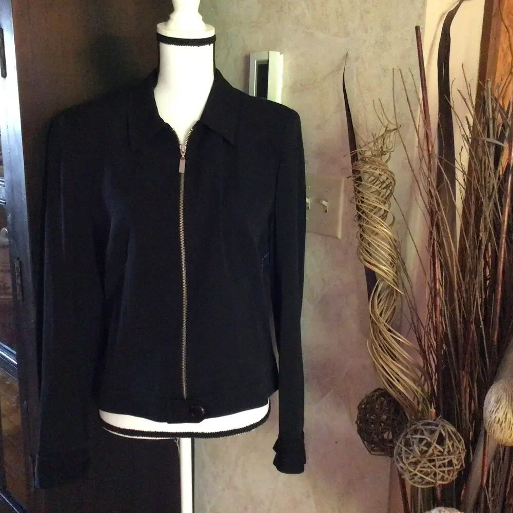 Vintage Louben Black Jacket Sz 10